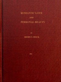 Cover of Romantic Love and Personal Beauty
