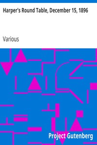 Cover of Harper's Round Table, December 15, 1896