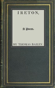 Cover of Ireton, a Poem