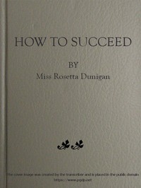 Cover of How to Succeed