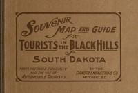 Cover of Souvenir Map and Guide for Tourists in the Black Hills of South Dakota