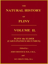 Cover of The Natural History of Pliny, Volume 2 (of 6)