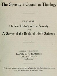 Cover of The Seventy's Course in Theology, First Year