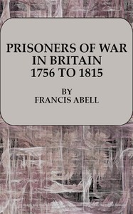 Cover of Prisoners of War in Britain 1756 to 1815