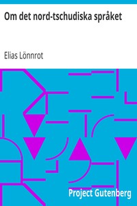 Om det nord-tschudiska språket