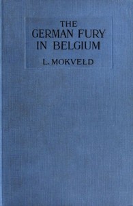 Cover of The German Fury in Belgium