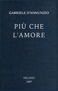 Cover of Più che l'amore: Tragedia moderna