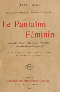Cover of Le Pantalon Féminin