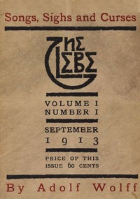 Cover of The Glebe 1913/09 (Vol. 1, No. 1): Songs, Sighs and Curses
