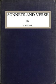 Cover of Sonnets and Verse