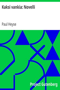 Cover of Kaksi vankia: Novelli