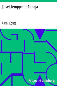 Cover of Jäiset temppelit: Runoja