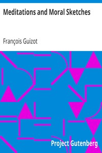 Cover of Meditations and Moral Sketches