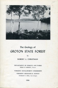 Cover of The Geology of Groton State Forest
