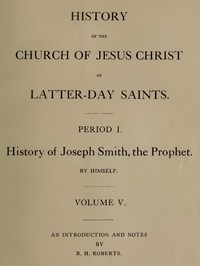 Cover of History of the Church of Jesus Christ of Latter-day Saints, Volume 5