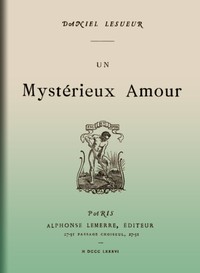 Cover of Un mystérieux amour