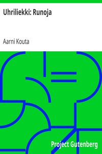 Uhriliekki: Runoja