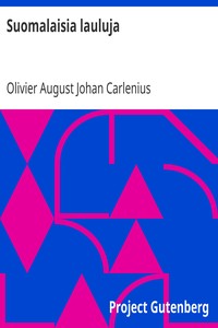 Cover of Suomalaisia lauluja