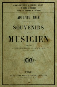 Cover of Souvenirs d'un musicien