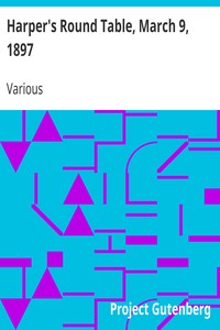 Cover of Harper's Round Table, March 9, 1897