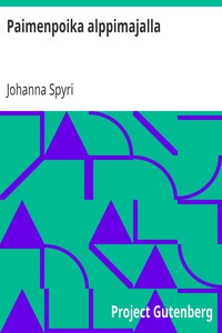 Paimenpoika alppimajalla