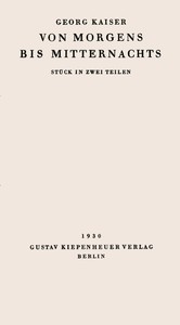 Cover of Von morgens bis mitternachts