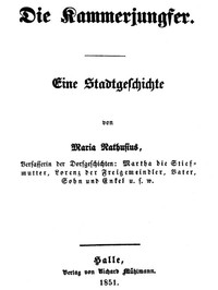 Cover of Die Kammerjungfer: Eine Stadtgeschichte