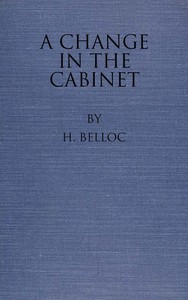 Cover of A Change in the Cabinet
