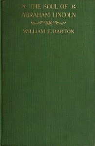 Cover of The Soul of Abraham Lincoln