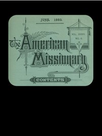 Cover of The American Missionary — Volume 37, No. 6, June 1883