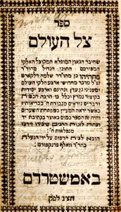 Cover of צל העולם