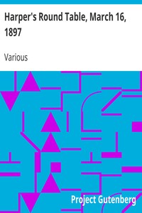 Cover of Harper's Round Table, March 16, 1897