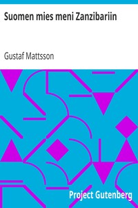 Cover of Suomen mies meni Zanzibariin