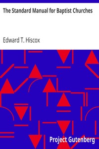 Cover of The Standard Manual for Baptist Churches