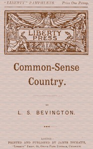Cover of Common-Sense Country