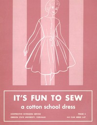 Cover of It's Fun to Sew a Cotton School Dress
