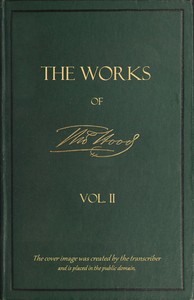 Cover of The Works of Thomas Hood; Vol. 02 (of 11)