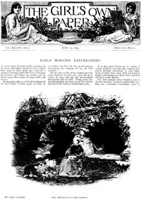 Cover of The Girl's Own Paper, Vol. XX, No. 1017, June 24, 1899