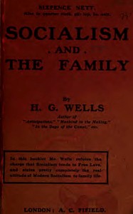 Cover of Socialism and the family