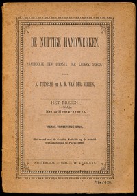 Cover of De nuttige handwerken: handboekje ten dienste der lagere school