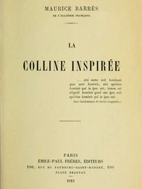 La colline inspirée