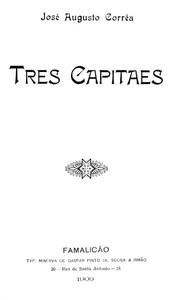 Cover of Tres capitaes