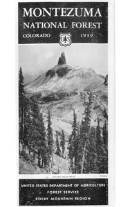 Cover of Montezuma National Forest, Colorado (1939)