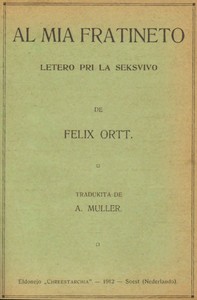 Cover of Al mia fratineto: Letero pri la seksvivo