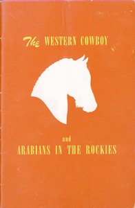 Cover of The Western Cowboy and Arabians in the Rockies