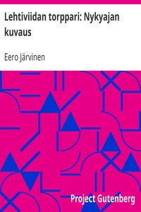 Cover of Lehtiviidan torppari: Nykyajan kuvaus