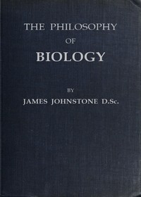 Cover of The philosophy of biology