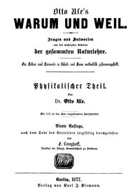 Cover of Warum und Weil. Physikalischer Teil.