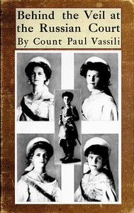 Cover of Behind the veil at the Russian court