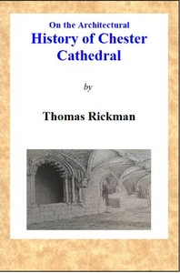 Cover of On the Architectural History of Chester Cathedral
